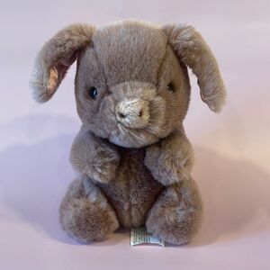 1980 Vintage Gund Hamlet The Pink Pig, Plush Toy Stuffed Animal Piglet 8” tall